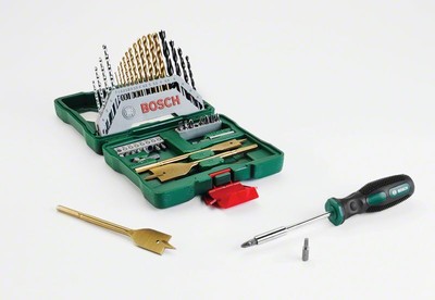 BOSCH 2607017334 Werkzeugkoffer X-Line Titanium Aus 40 Teile  