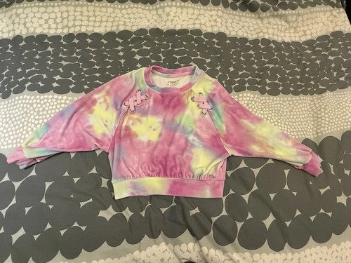 Girls Justice collection x tie dye velour sweatsuit 2 Pieces Sizes 10/12 - Picture 4 of 15