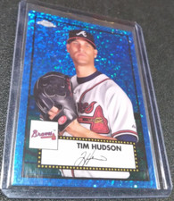2021 Topps Chrome Platinum Blue Mini-Diamonds Refractor Tim Hudson #'ed 053/199