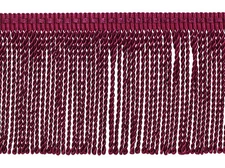 Thin Bullion Fringe Trim, Color# E10 - Dark Wine Red [Sold By The Yard]