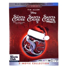 The Santa Clause 3-Movie Collection (DVD, 2019) New!!!!