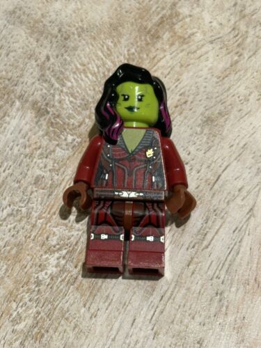 Lego Guardians of the Galaxy Gamora Minifigur aus Set 76021 sh124