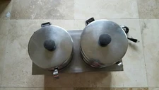 4-quart Twin Food and Soup Server - Warmer - Heater-Pre-owned.