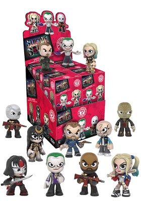 Funko Mystery Minis DC Suicide Squad 2016 Factory Sealed Case of 12 Blind Boxes
