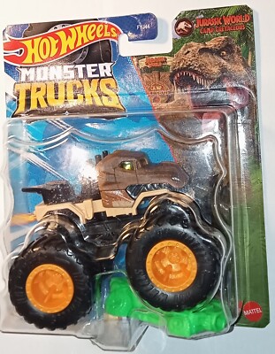 CAMP CRETACEOUS Jurassic World Monster Trucks Hot Wheels Mattel Die-cast 1:64