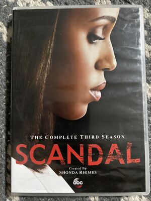 Scandal The Complete Third Season Series 3 TV Show DVD Drama Kerry
