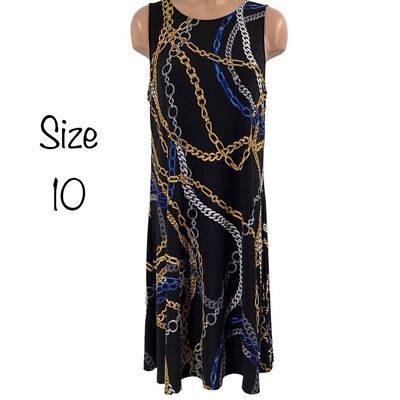 blue and black yellow and gold dress Sophie Mini Dress main image 0