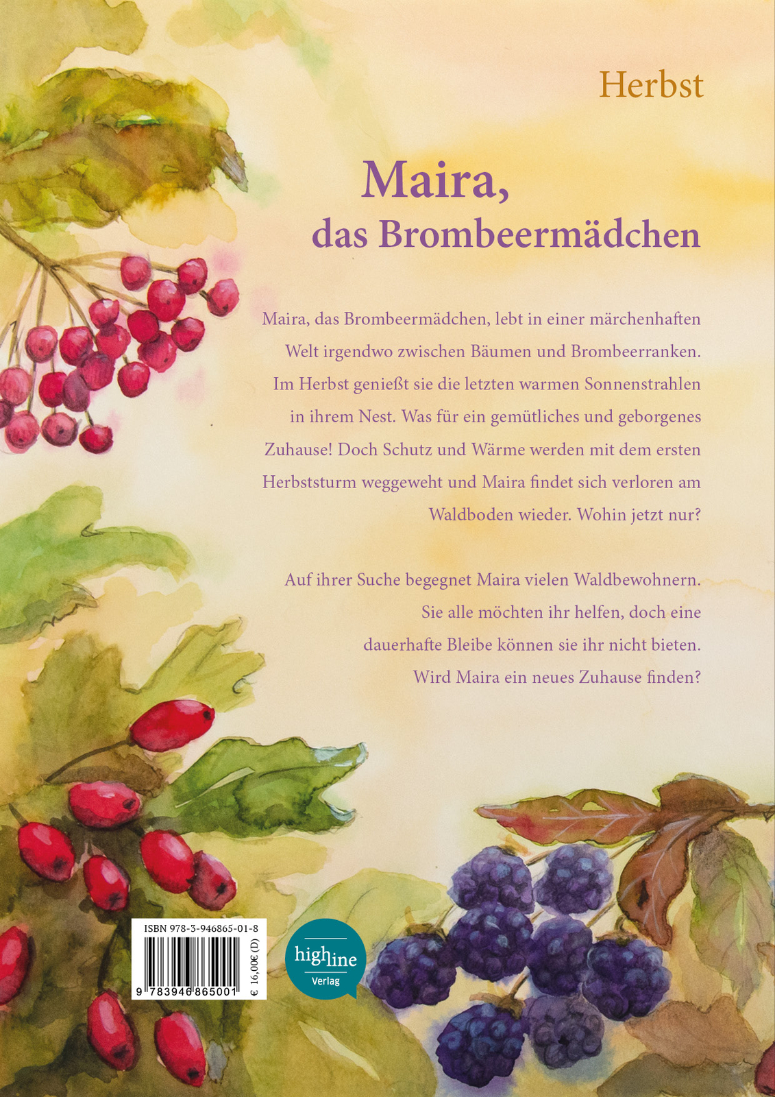 Thumbnail - Lena Fischer / Branka, Das Brombeermädchen