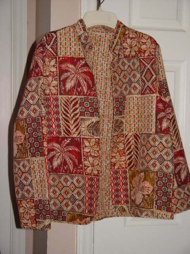 Alfred Dunner Open Color Block Blazer Suit Jacket Size 14 - Picture 7 of 11
