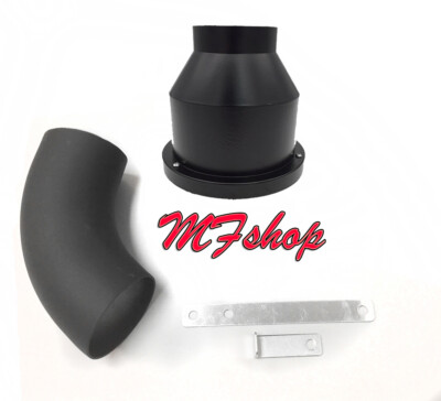 Coated Black Heat Shield For 1997-2001 Cadillac Catera 3.0L V6 Air Intake Kit