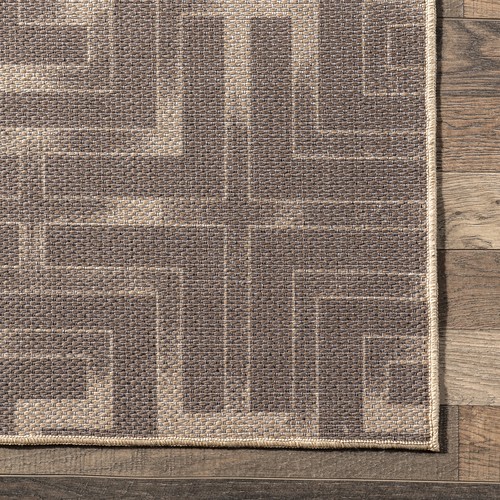 nuLOOM Sufia Geometric Easy-Jute Machine Washable Area Rug - Picture 3 of 9