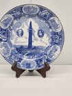 Vintage Battle of Bennington Monument VT American Revolution Wedgwood  Plate — photo 1