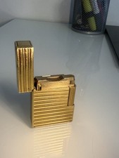 Original S.T.Dupont Ligne 1 Paris Made in France Gold Bar Pattern Serien18JAH52