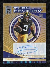 2024 Panini Donruss Elite Turn of the Century Gold 2/5 Tyrone Tracy Jr Auto 1t5