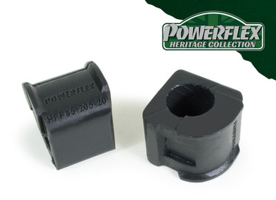2 x Powerflex PFF85-205-20H PU Buchsen Stabilisatorlager 20mm Vorderachse Außen 