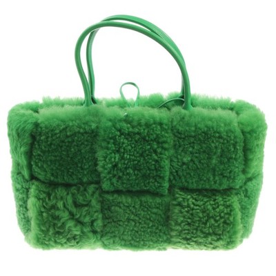 Bottega Veneta Handtasche Grün Sehr gut