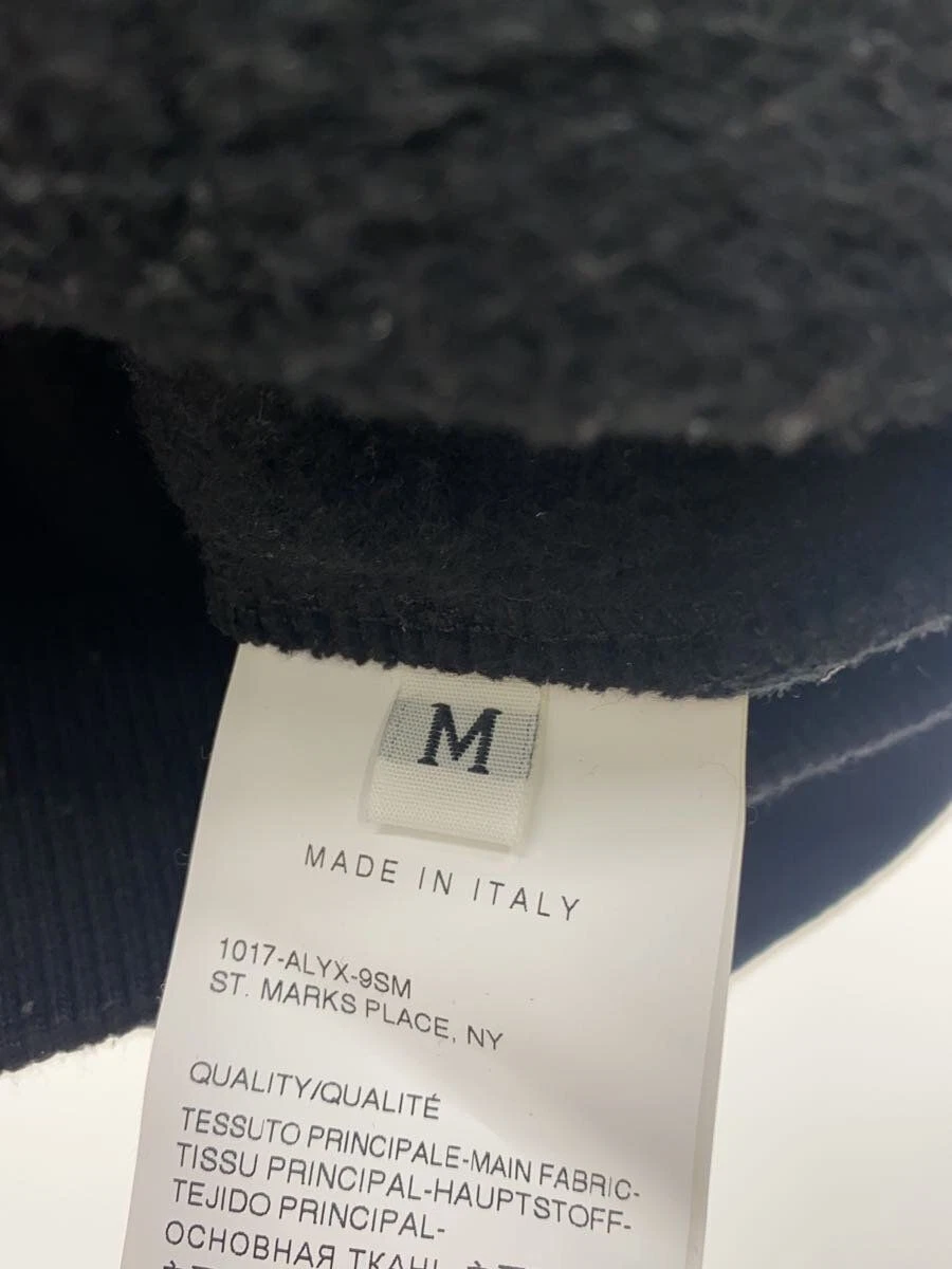 Felpa con cappuccio 1017 ALYX 9SM (ALYX) pullover M cotone nero usata