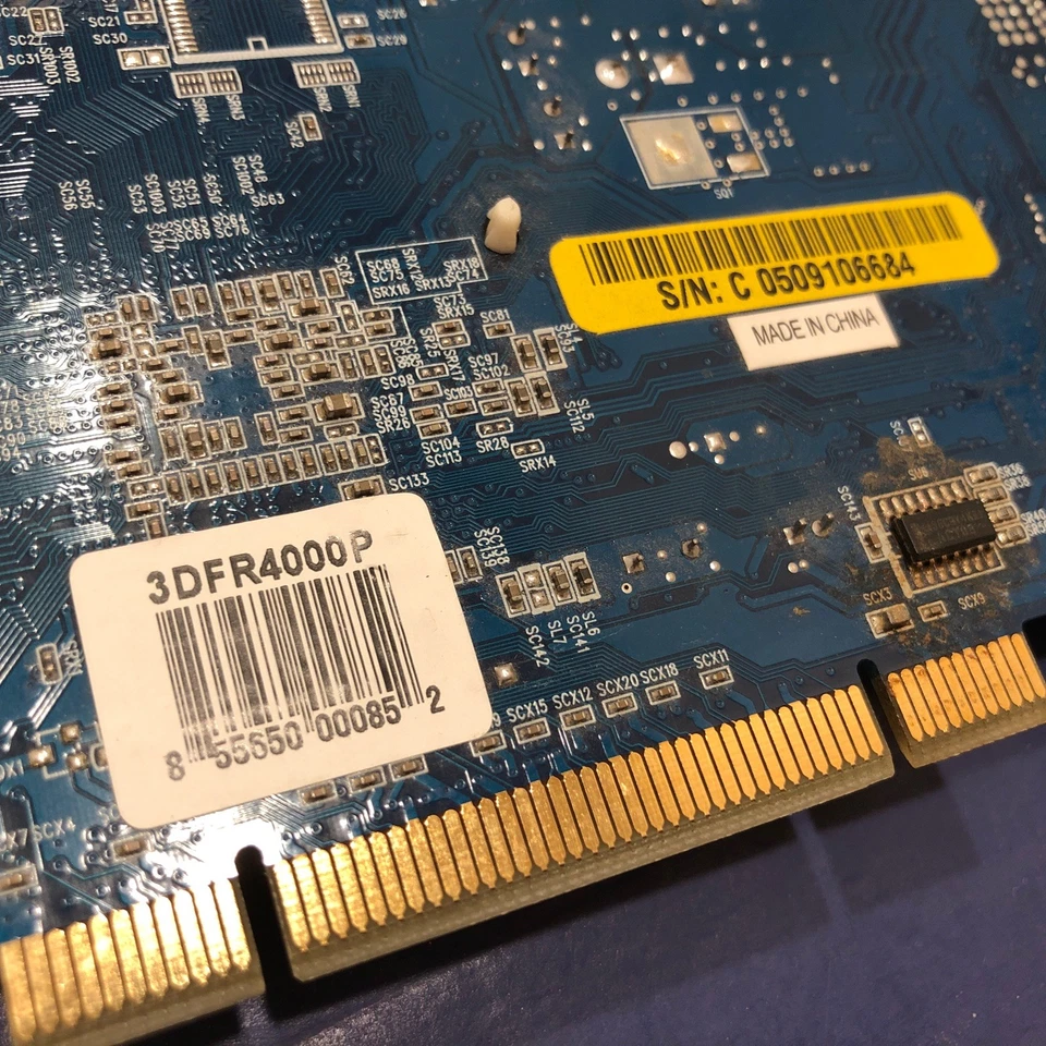 GeForce MX4000 128MB VGA S-Video PCI Video Card 3DFR4000P - Image 3 of 4