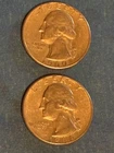 Two Very Good Washington Silver Quarters