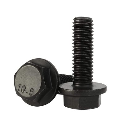 M8 x 25mm Flanged Hex Head Bolts, Alloy Steel (15 Pack)
