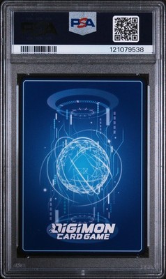 PSA 10 - WarGreymon BT14-101 Serialized Rare Pull #204 - Digimon