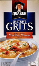 Quaker, Instant Grits, Cheddar Cheese, 0.99 oz, 22 Packets
