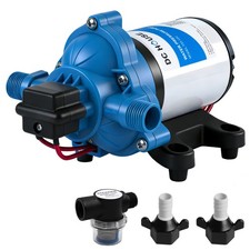 12V RV Water Pump 3.5GPM 45PSI, SelfPriming Diaphragm Pump for OffGrid Use