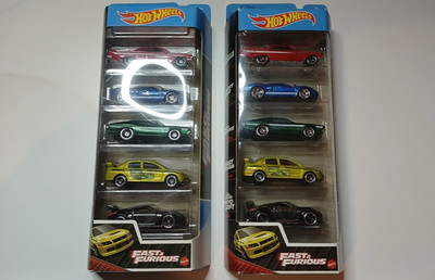 x2 Hot Wheels 2020 Fast & Furious 5 Pack Lancer Evolution Brand New