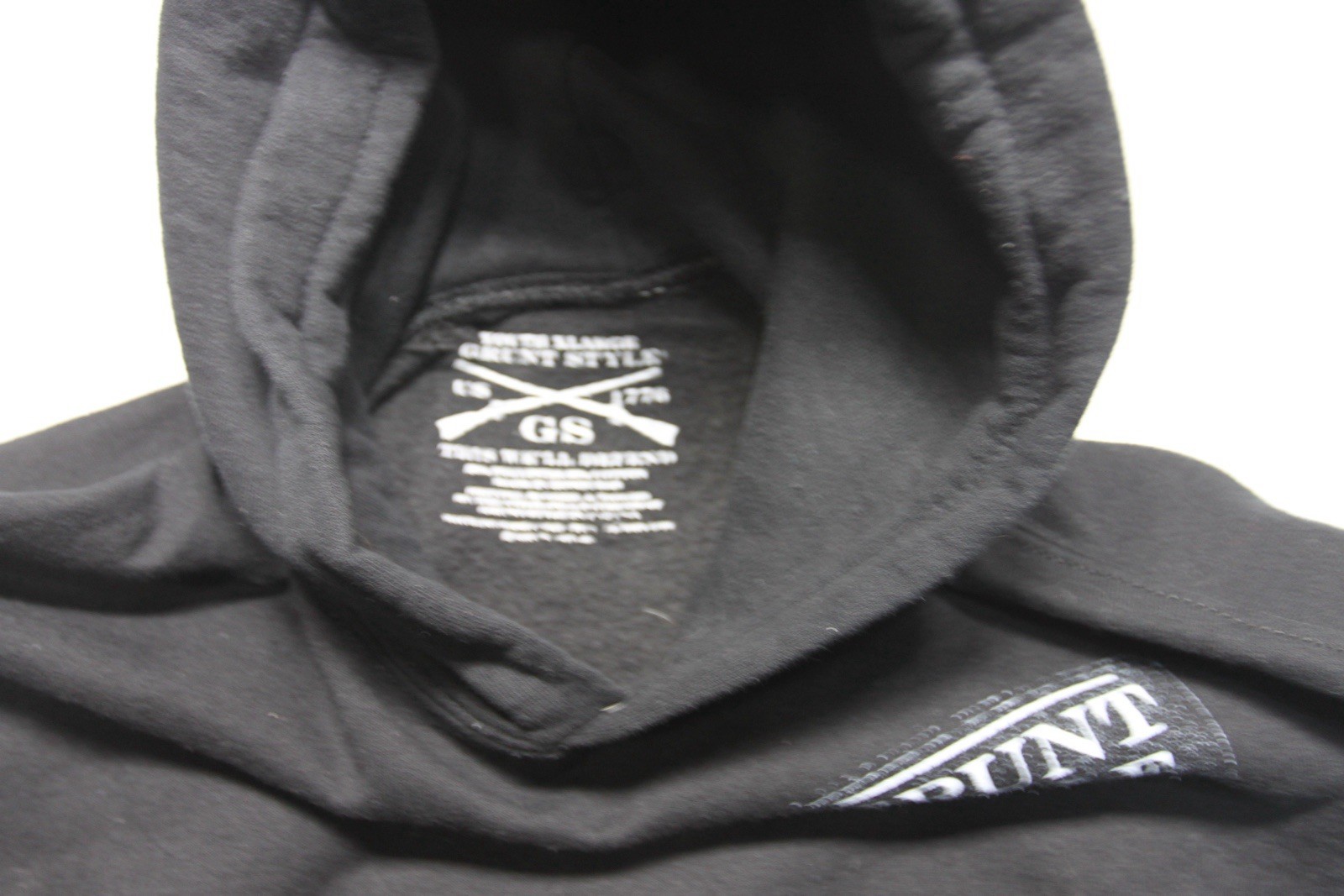 Grunt Style Men’s  Small  Pullover Patch Hoodie - image 5