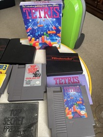 NES Nintendo Ent System Super Mario Brothers 3 Top Secret Golgo 13 And Tetris