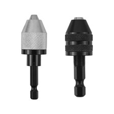 Three Jaw Quick Change Drill Chuck with Hex Handle 0 3 3 4 0 3 6 5mm Range