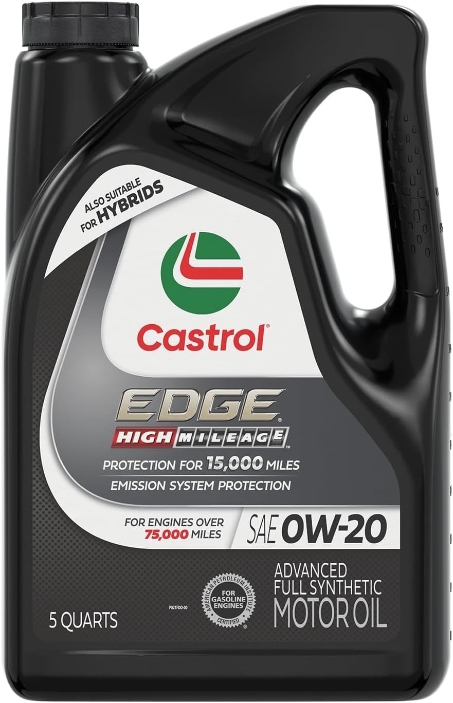 Castrol Edge High Mileage 0W-20 Advanced Full Synthetic Moto