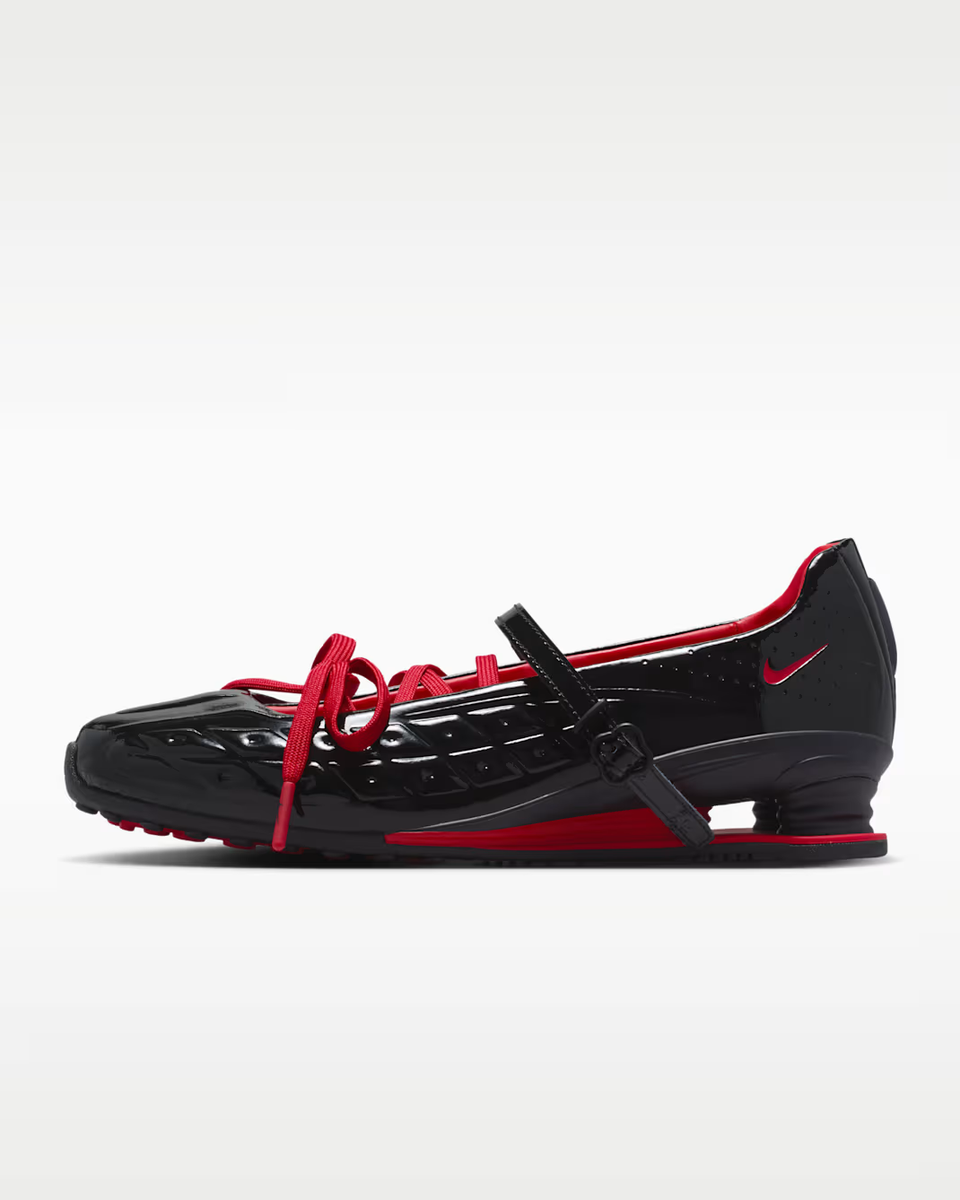 LABELHOOD × Nike Women's Shox Z Calistra LABELHOOD x Nike Shox Z Calistra IW7881-001 Black Pottery Women