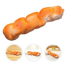 2 Pcs Food Props for Display Bakery Shop Artificial Bread Decoration