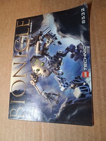 Lego Bionicle Onua 8532 Instruction Manual No Bricks Used