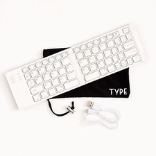 Justflashionit "Type" Sleek  Portable Wireless Keyboard