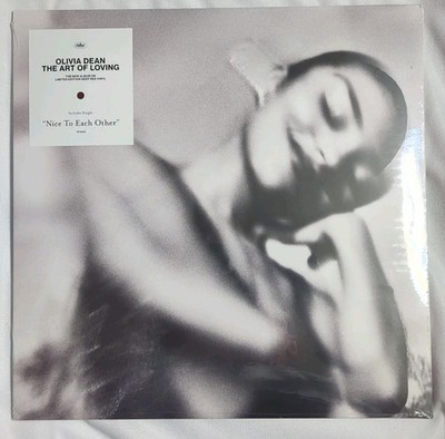 Olivia Dean The Art Of Loving Store Exclusive Deep Red Vinyl Valentines In Hand