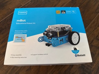 Certified Makeblock mBot V1.1-Blue (Bluetooth Version) Educational Robot Only