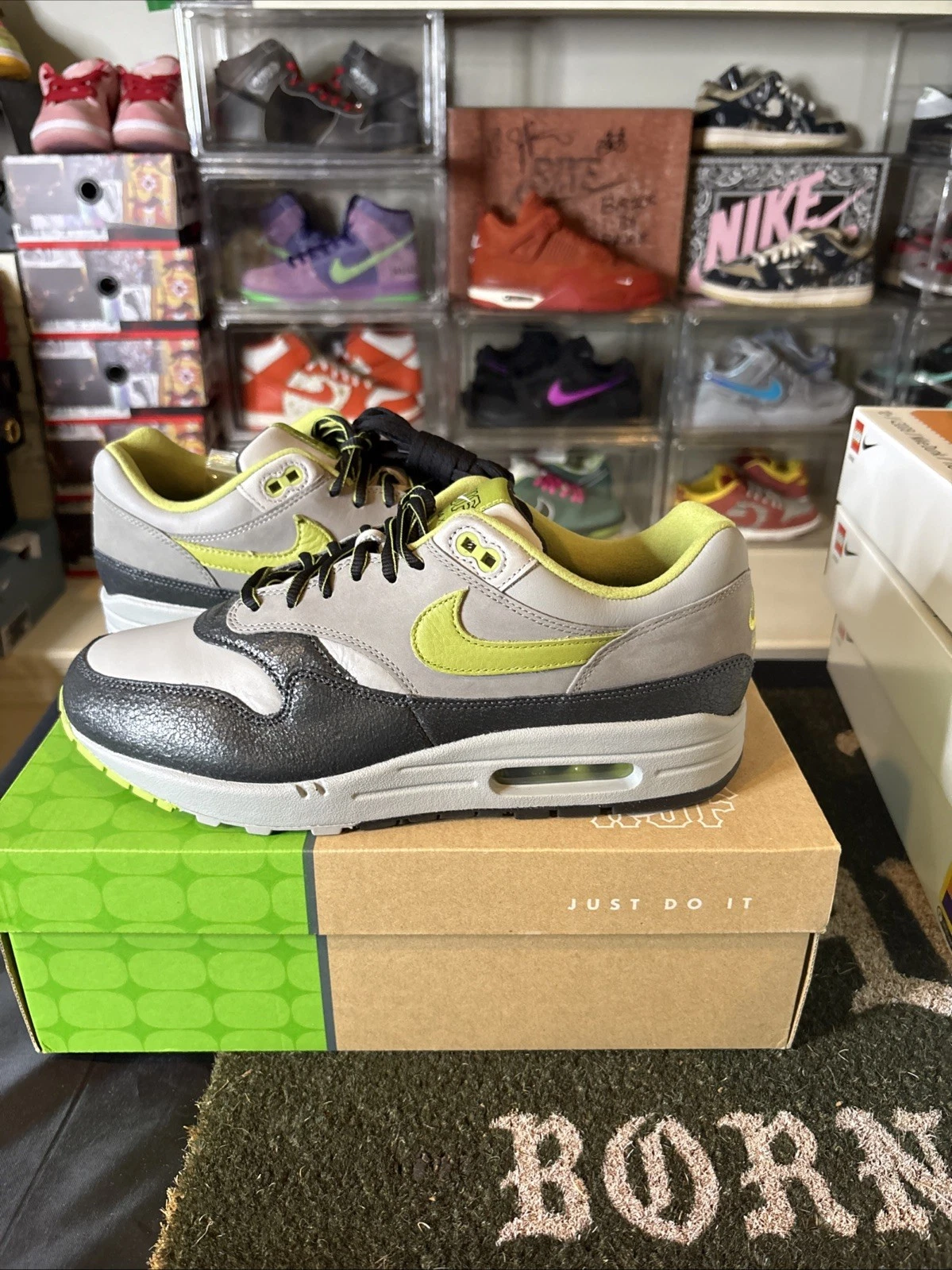Nike Air Max 1 "HUF PEAR GREEN" 2024 Taglia 10.5 hf3713 002 (479 160)