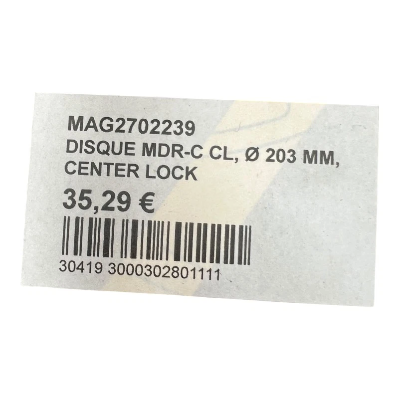 MAGURA MDR-C CL 203mm CENTER LOCK DISQUE - Photo 3/4