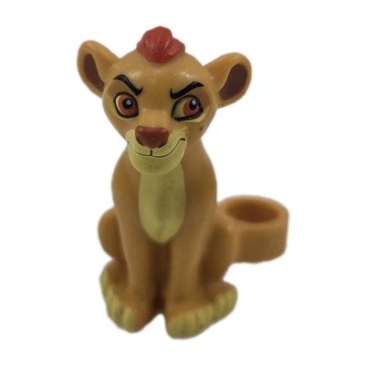 Disney Junior The Lion Guard Kion Simba's Son Straw Pencil Holder Toy Figure