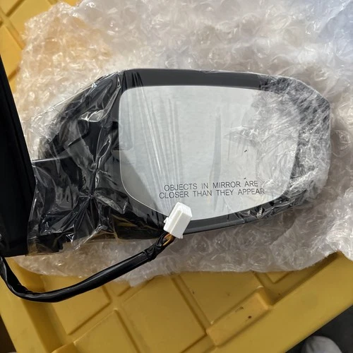 Honda Civic Right Side Mirror W/ Camera 11Pin Black For Honda Civic 2016-2020