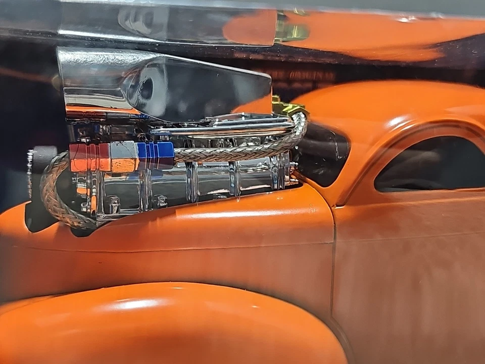 Vntg 2001 Muscle Machines '41 Willys Coupe 1:18 Die-Cast NISB - Image 2 of 4