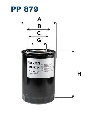 Filtron Kraftstofffilter PP 879 FüR-image