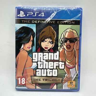 Grand Theft Auto Trilogy Definitive Edition PS4 GTA Rockstar PlayStation 4 New