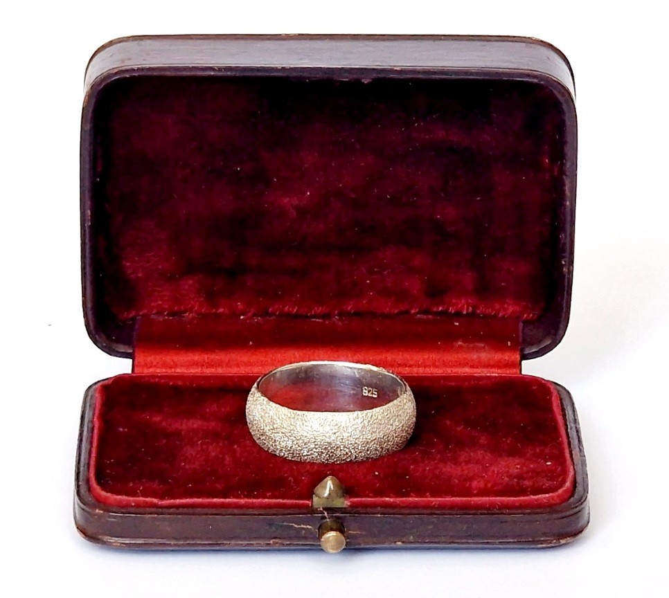 Solid Ring 925er Silver Z924 - image 3