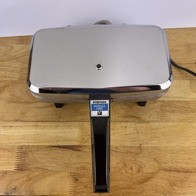 Vitantonio Pizzelle Chef  Italian Cookie Maker Baker Tested Works!