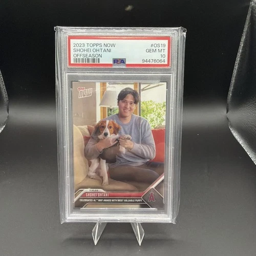 Shohei Ohtani 2023 Topps Now Off  Most Valuable Puppy Decoy #OS-19 PSA 10
