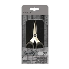 Tim Holtz 5" Haberdashery Snip Sewing Scissors, Professional Grade All Purpos...