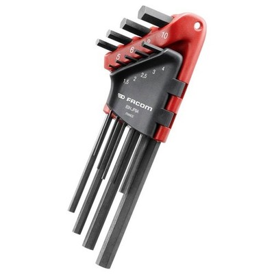 Facom 82H.JP9A Innen-Sechskant Winkelschraubendreher-Set 1.5 mm, 2 mm, 2.5 mm...